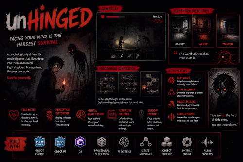 This was my final year project, and it’s personal. unHinged ...