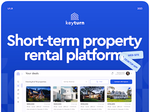 UI UX Design for investment platform