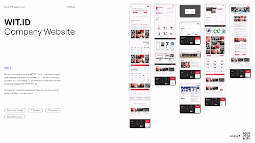 WIT.ID – Company Profile Website
