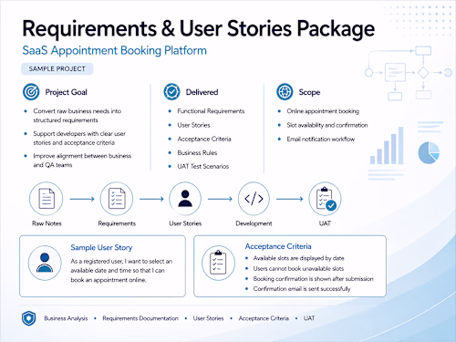 Turning raw business needs into clear, structured documentat...
