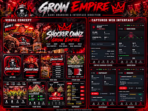 Grow Empire — Game Branding & Interface Direction