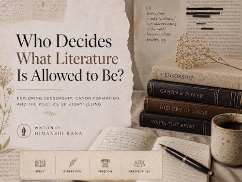 Who decides What Literature is