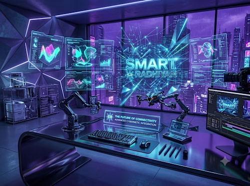 This project showcases a futuristic,