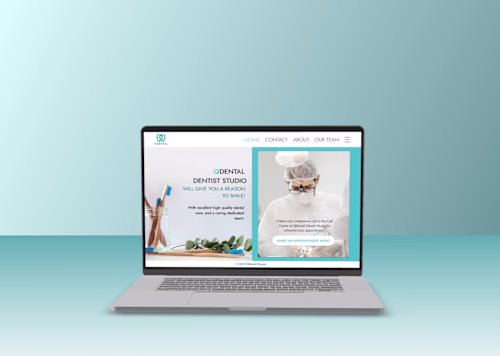 Landing page design