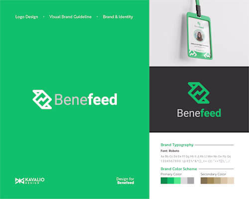 Benefeed Logo & Visual Brand Guidelines + Identity