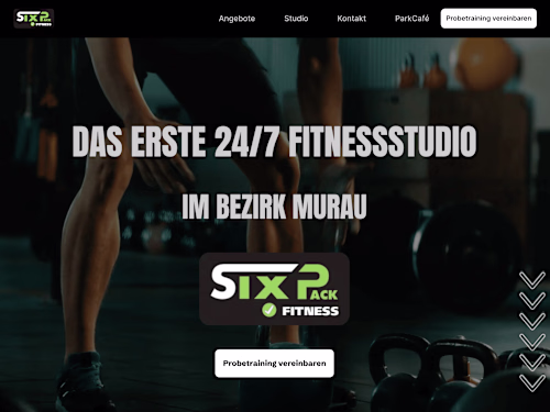 A framer website for a local gym called Sixpackfitness