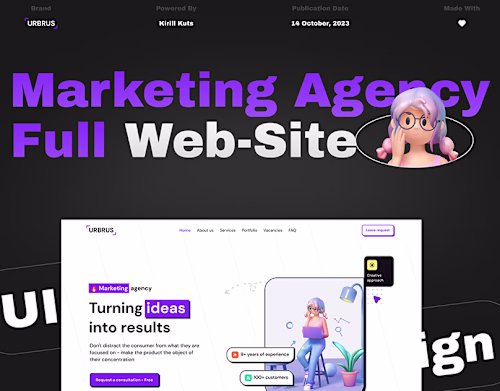 URBRUS - Marketing Agency | Behance