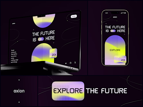 Axion - Tech Startup Website