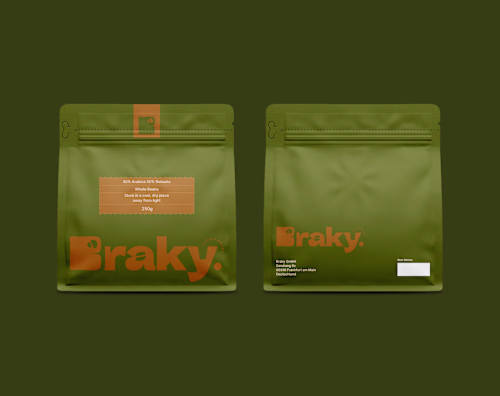 Coffee packaging design