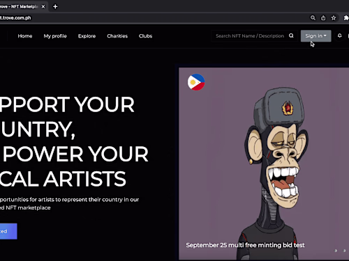 MERN Stack - NFT Marketplace