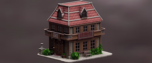 Stylized Building
