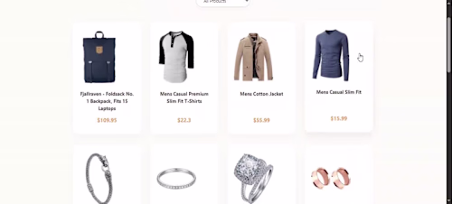 E-Commerce Store with API Integration