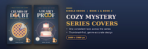 Cozy Mystery Series: Kindle Ebook Covers