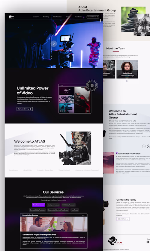 Atlas Production Company :: Behance