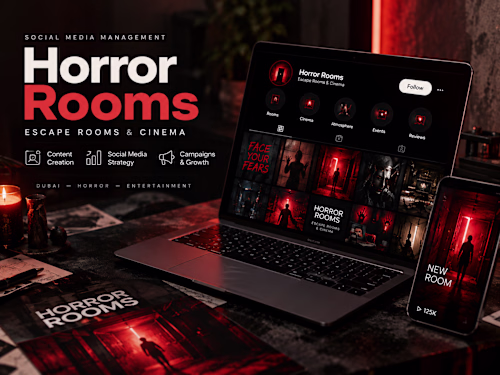 Horror Rooms | Social Media & Content Creation