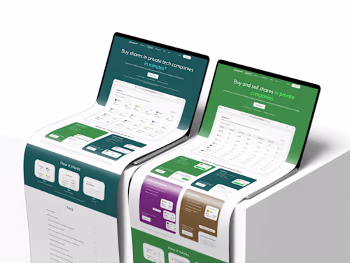 Design Lead At The World's First Secondary Transactions Engine