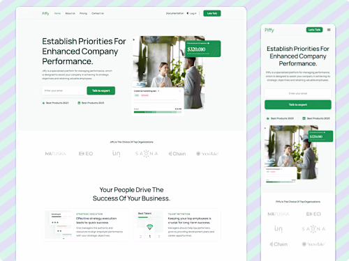 Piffy - A SaaS Platform for Enhanced Company Performance