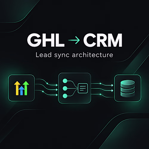 GHL → CRM — Lead sync architecture
