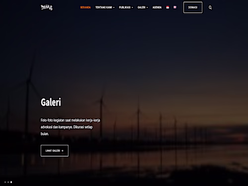 Dynamic Publishing Website for a