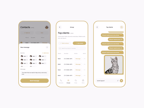 Mailing — Mobile App / Saas
