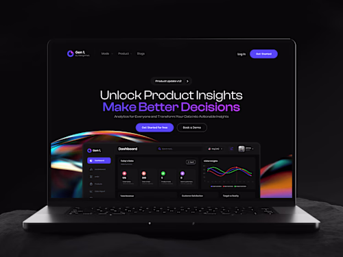 Gen1. - SaaS Landing Page | Framer
