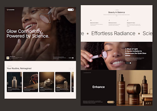 Lumeskinlab — WooCommerce Skincare Brand & Store 
