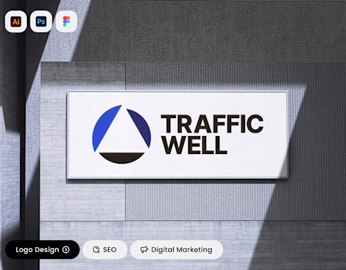 Logo Design for SEO and Advertising Agency TrafficWell