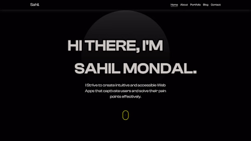 My Portfolio website