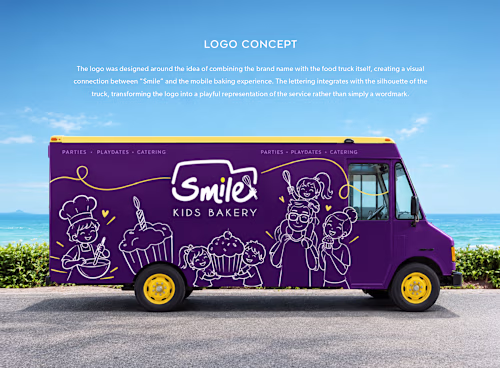 Smile Kids Bakery - Full Brand Identity