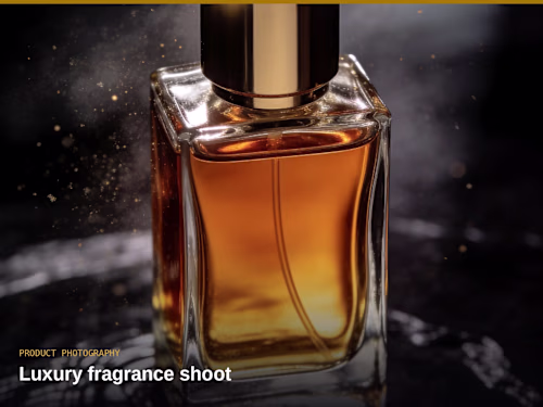 Luxury Fragrance Shoot (Motion Design Demo)