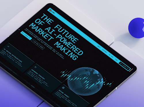 Framer Website Development for AIMM's Trading Tool