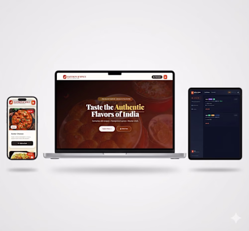 Saffron — Full-Stack Restaurant Website