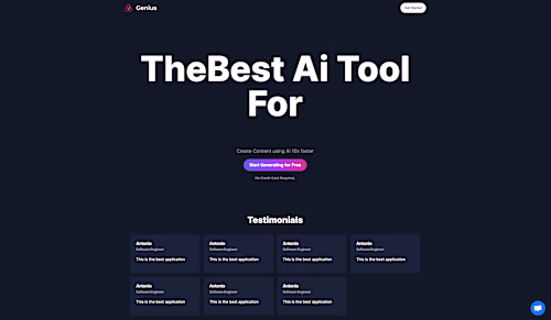 Genius AI app