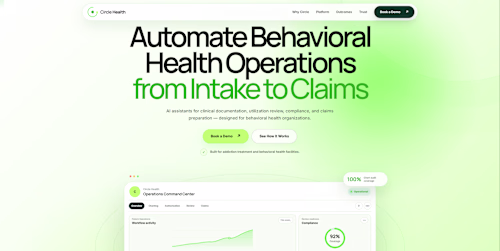 Circle Health — B2B SaaS Website Design & Development