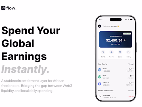 Flow — Stablecoin Settlement App