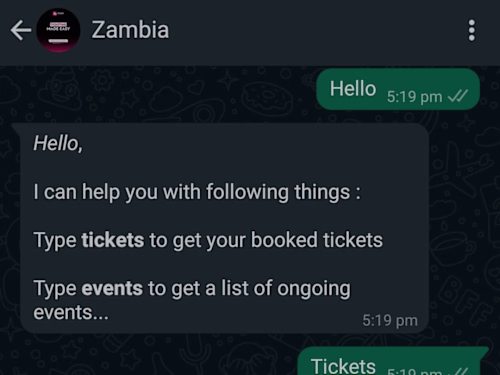 Event Booking