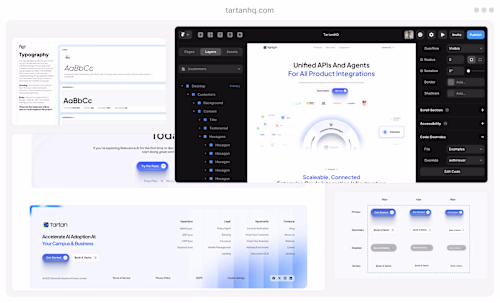 TartanHQ - FinTech Website &
