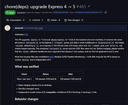 Express 4 → 5 migration