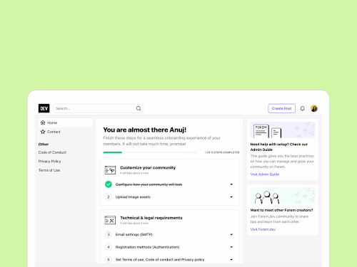 Community Creator Onboarding