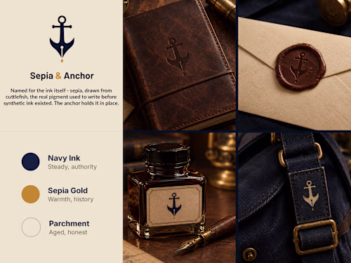 Sepia & Anchor - Brand