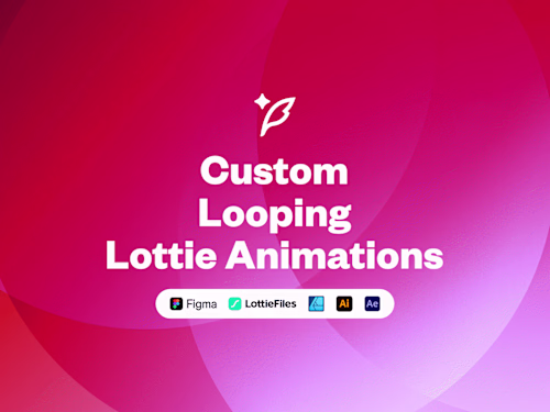 Custom Lottie Animations for Portfolio Website
