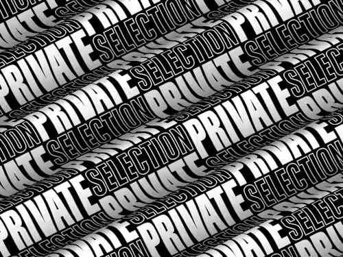 Kinetic Textiles for Private Selection 