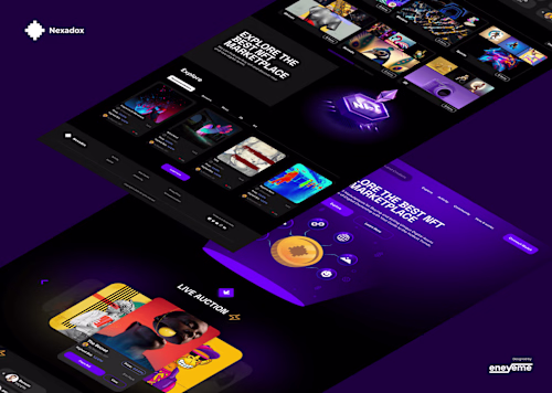 Nexadox NFT Landing Page