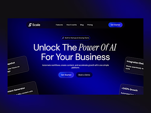 Scale is an innovative AI-powered