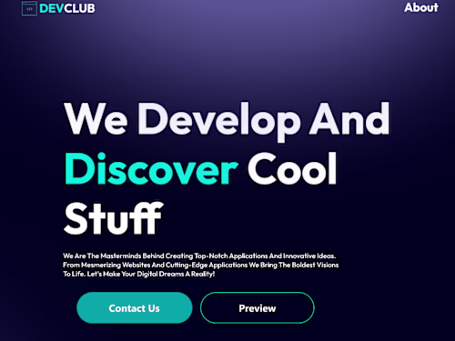 DevClub Website