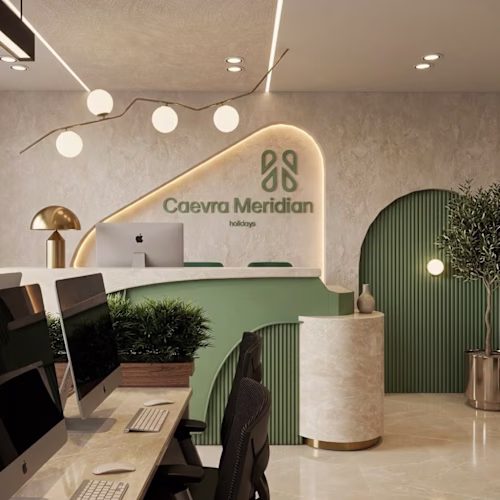 Local Travel agency office