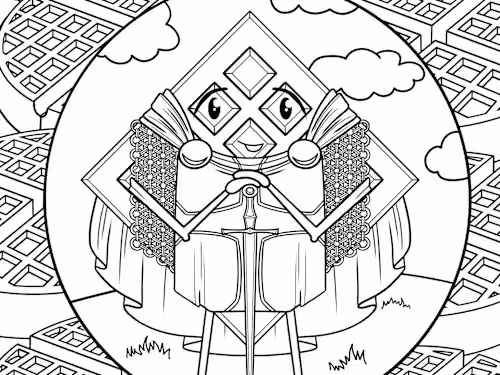 Breakfast Pun - Coloring Book 