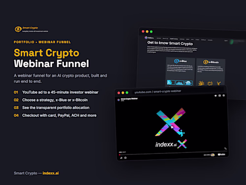 Smart Crypto, Product Funnel for an AI Crypto Exchange