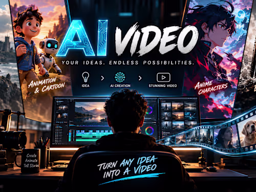 Created a cinematic AI video