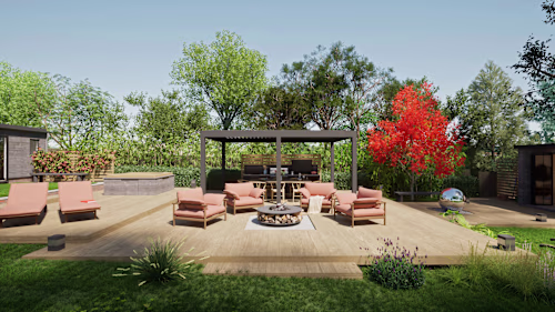 Garden in Surrey